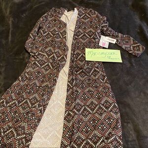 NWT Sarah Long cardigan with pockets